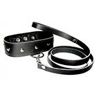 Leather Leash and Collar（レザーリース＆カラー）